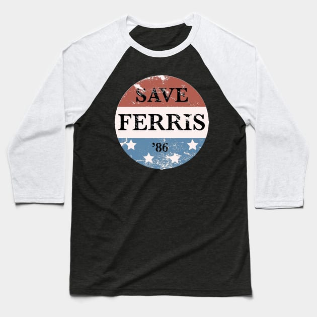 Save Ferris Baseball T-Shirt by Gumilang